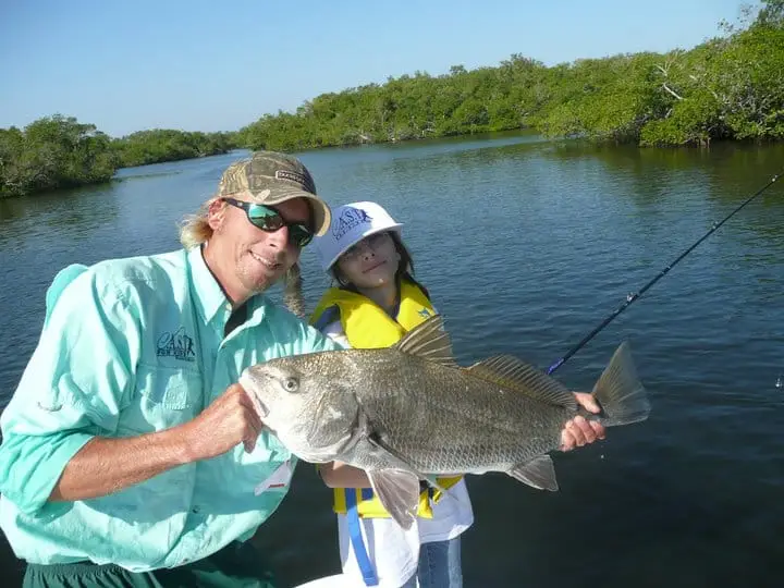 Giant Redfish caught on Sanibel & Captiva charters
