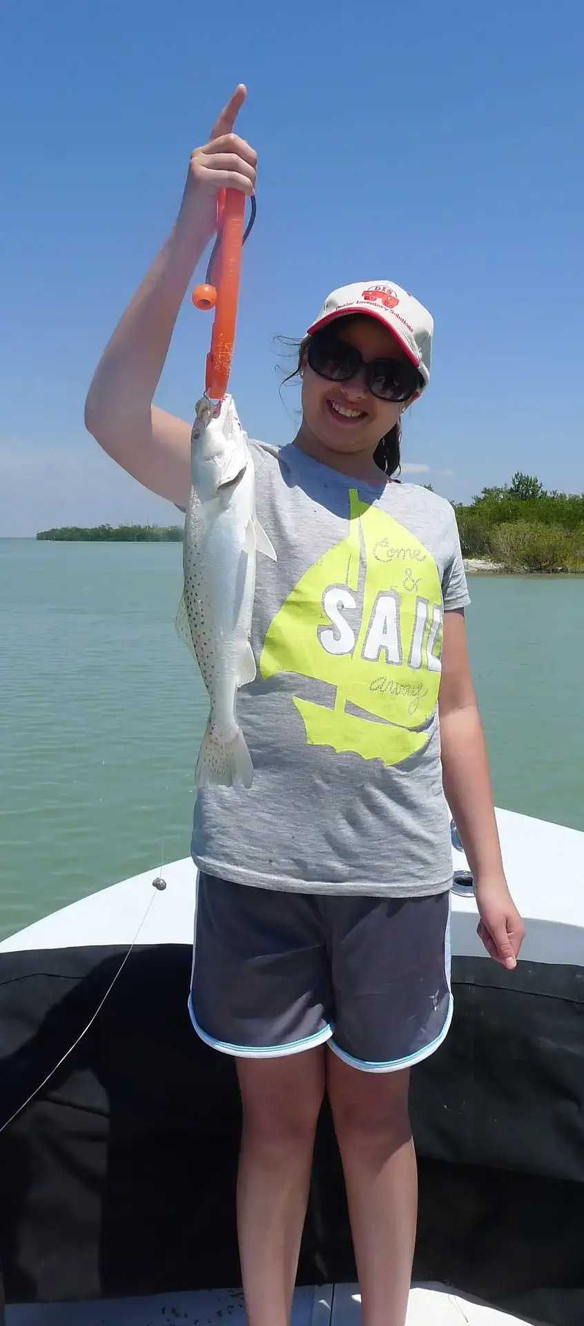 Sea trout caught on Sanibel & Captiva charters