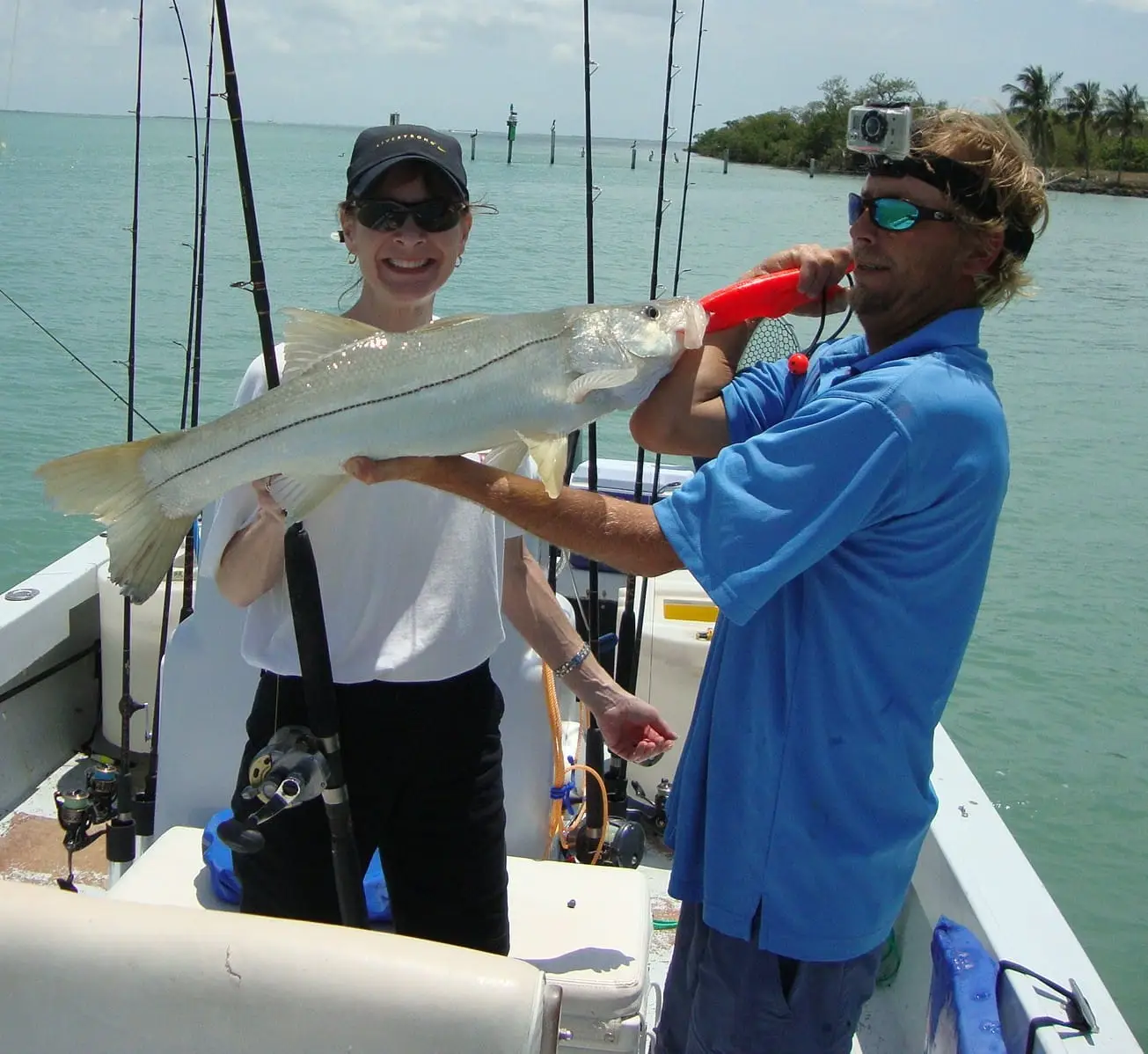 Snook caught on Sanibel & Captiva charters