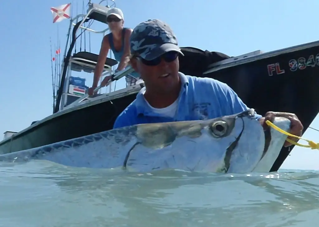 Captiva Fishing, Tarpon & Jimmy, 4-22-15, Sanibel Fishing & Captiva Fishing & Fort Myers Fishing Charters & Guide Service.