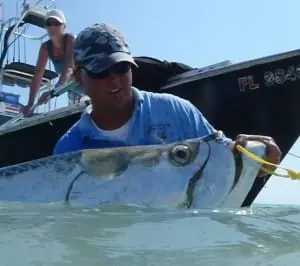 Tarpon caught on Sanibel & Captiva charters
