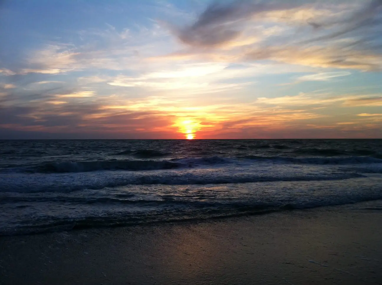 Sunset over Captiva. Sanibel & Captiva charters
