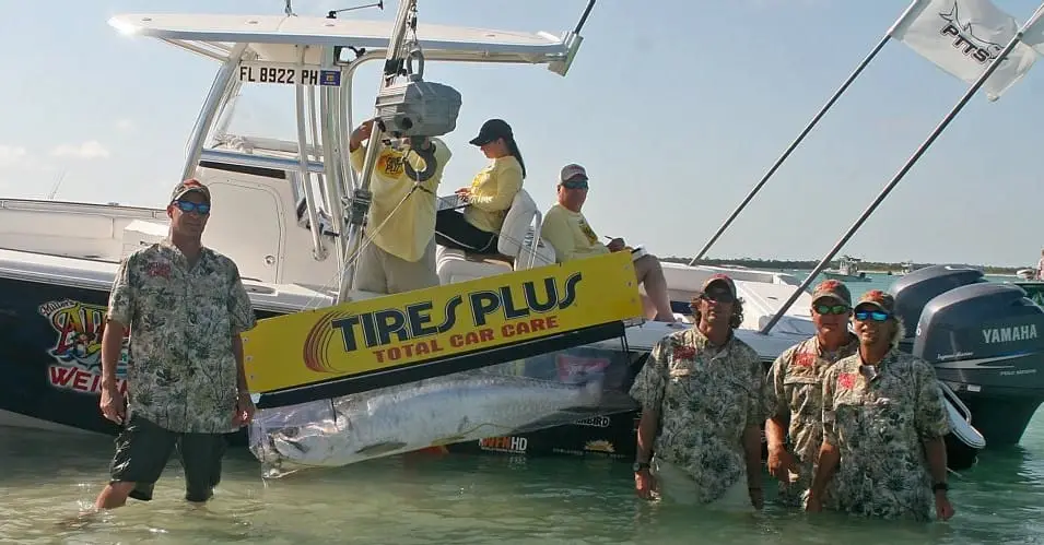 PTTS Tarpon weigh-in on Sanibel & Captiva charters!