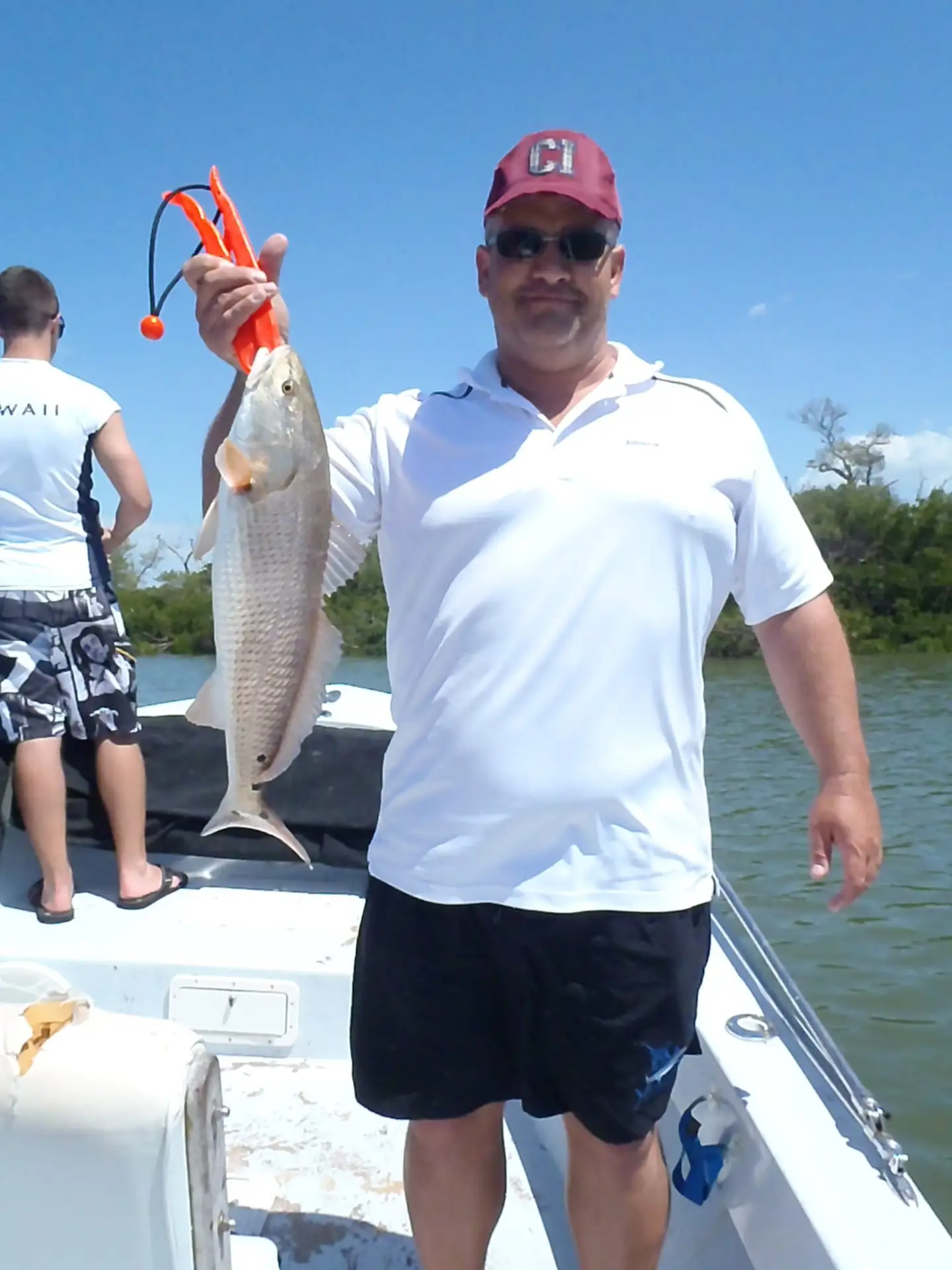 Redfish caught inshore on Sanibel on Sainibel & Captiva charters