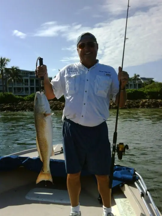 Redfish caught on Sanibel & Captiva charters!