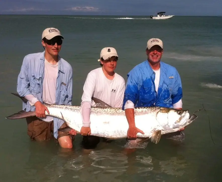 Tarpon Caught On The Beach, Catch & Release, Sanibel Fishing & Captiva Fishing, Sanibel Island, Sunday, July 30, 2017. File Photo.