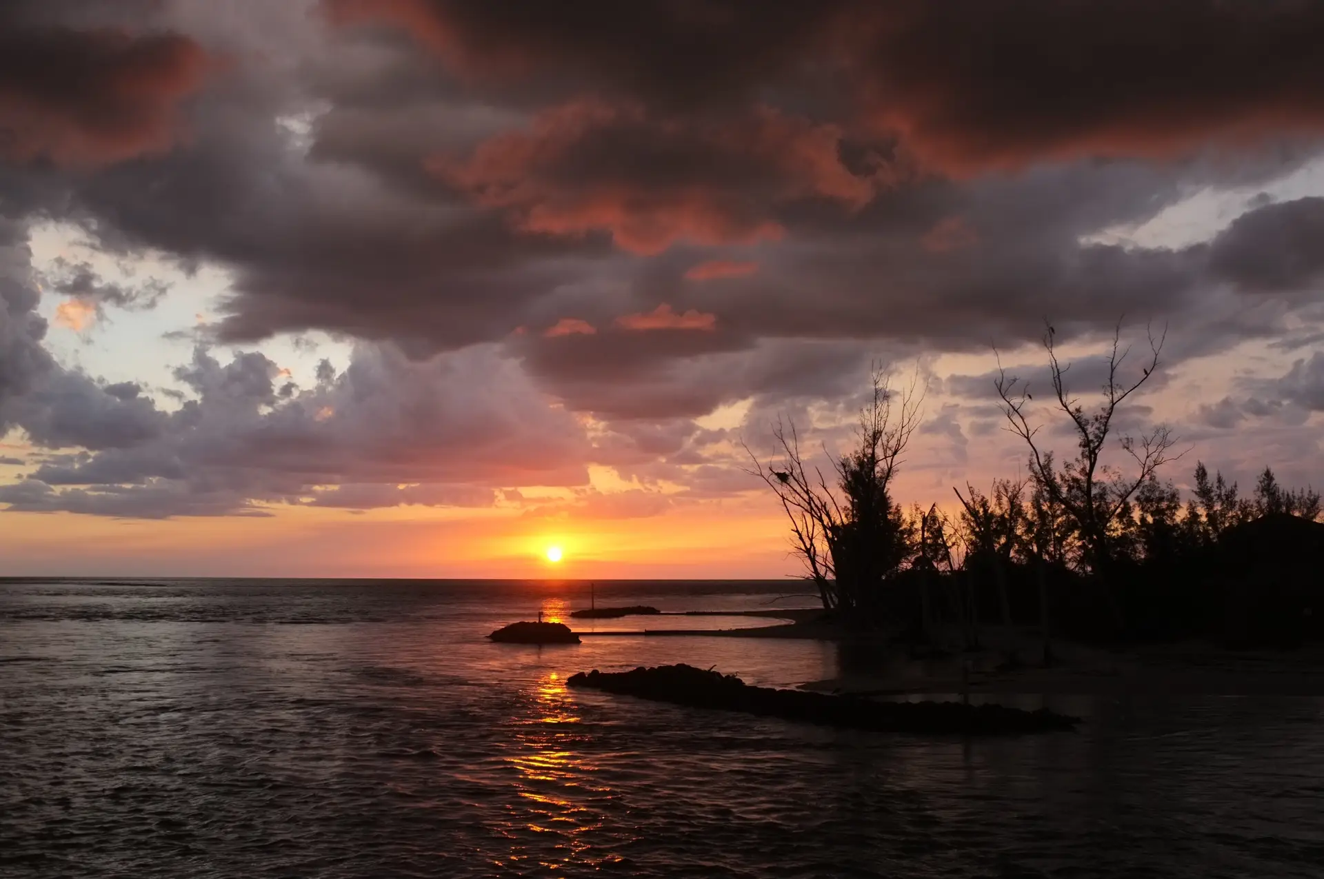 Sunset over Redfish Pass on Sanibel & Captiva charters!