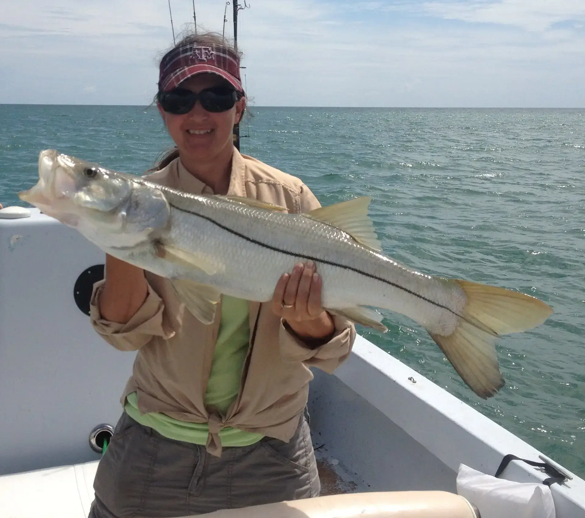Snook caught on Sanibel & Captiva charters!