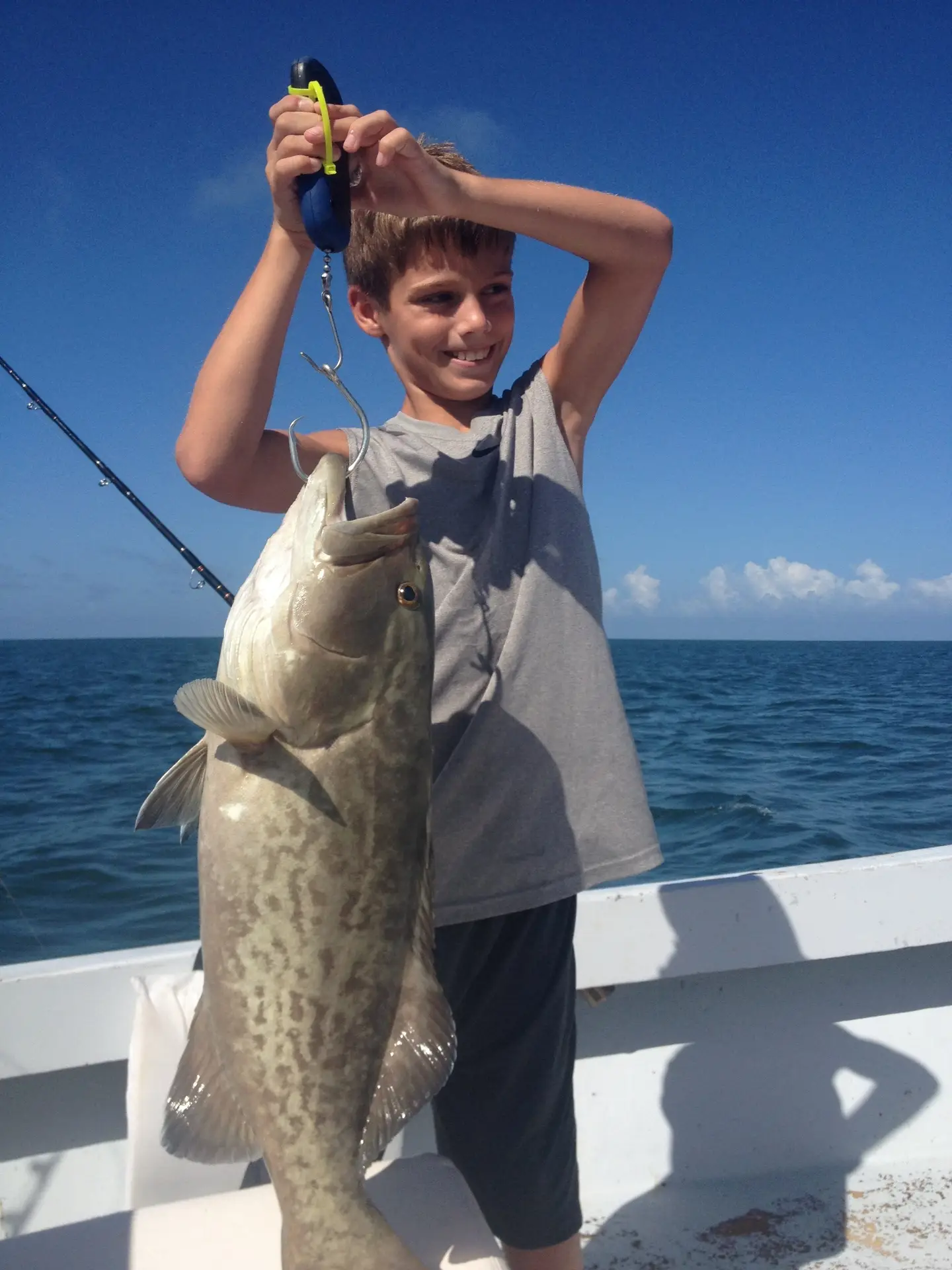 Grouper caught on Sanibel & Captiva charters!
