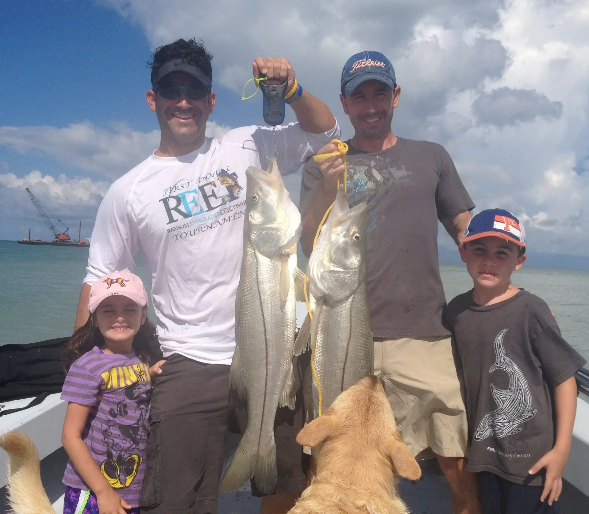 Two Snook caught in Blind Pass on Sanibel & Captiva charters!