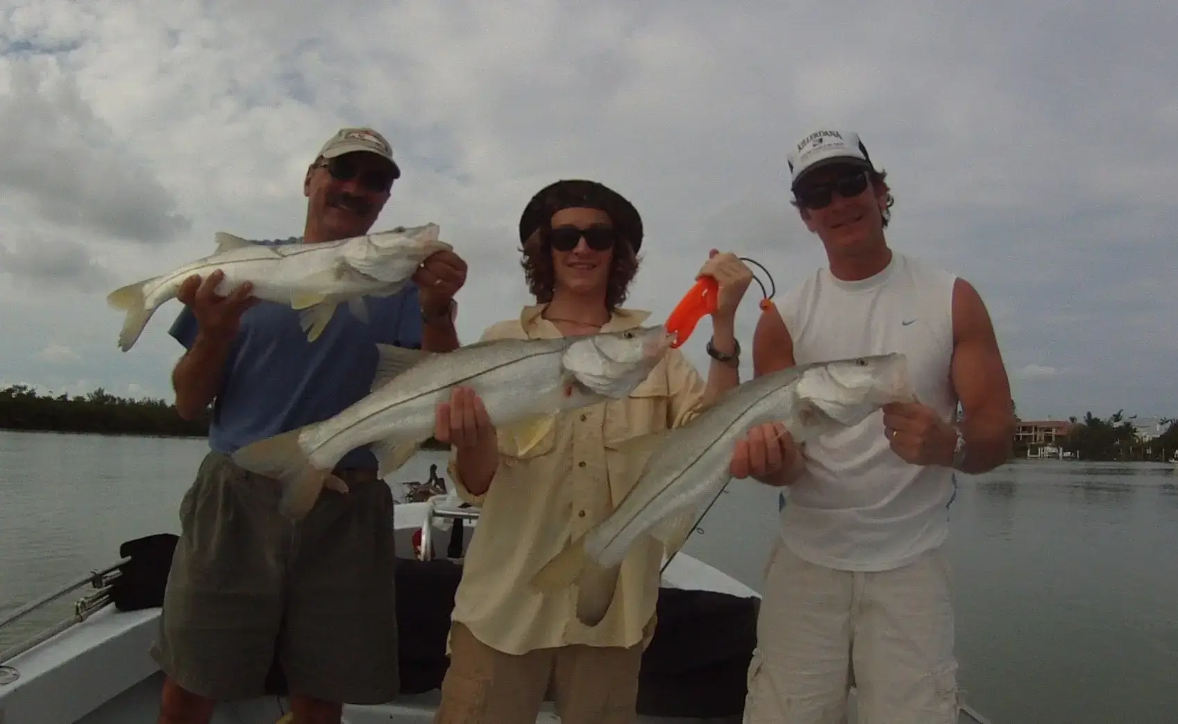 Three Snook caught on Sanibel & Captiva charters!