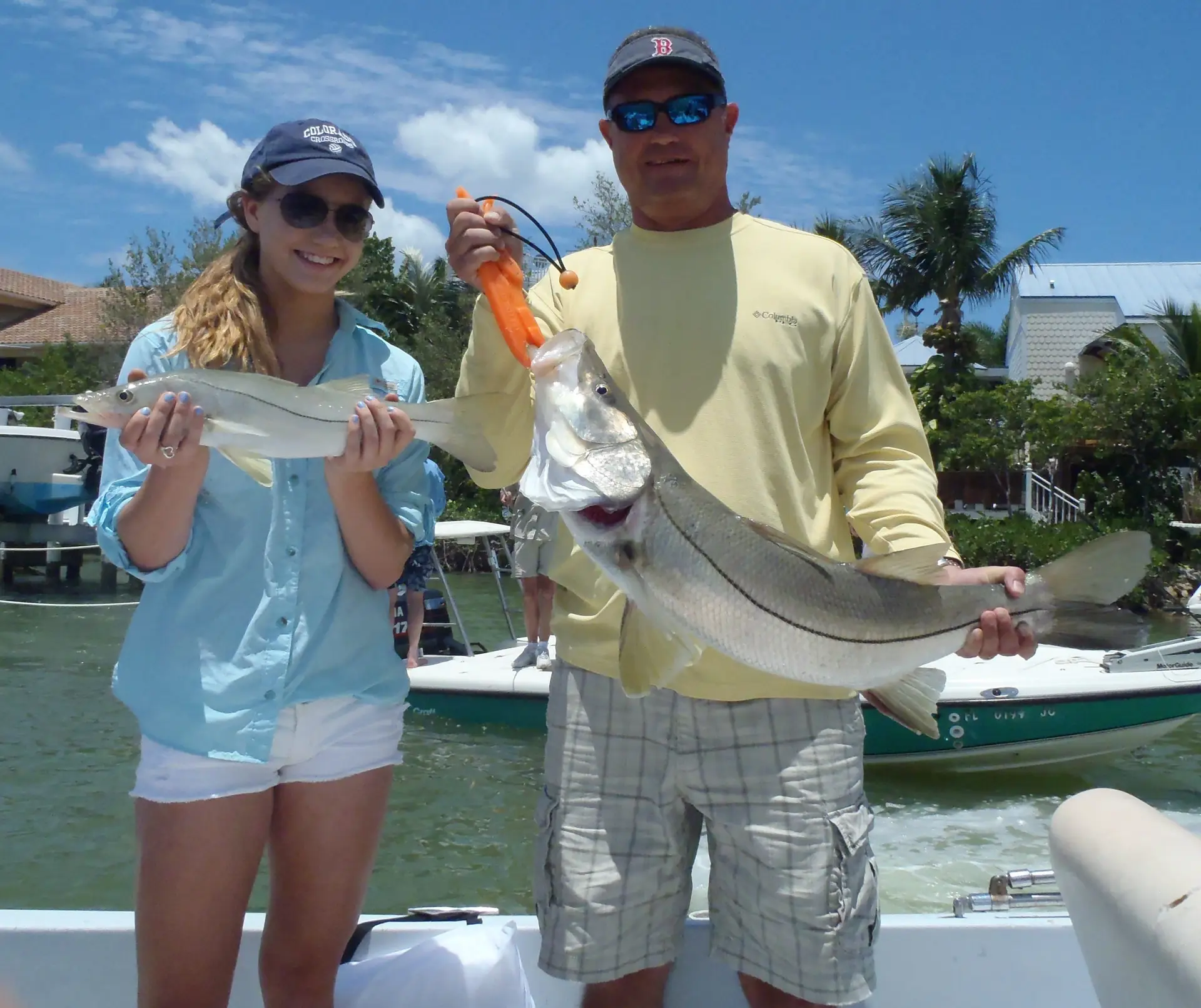Two Snook caught on Sanibel & Captiva charters
