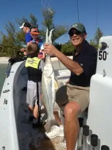 Snook caught in Redfish Pass on Sanibel & Captiva charters!
