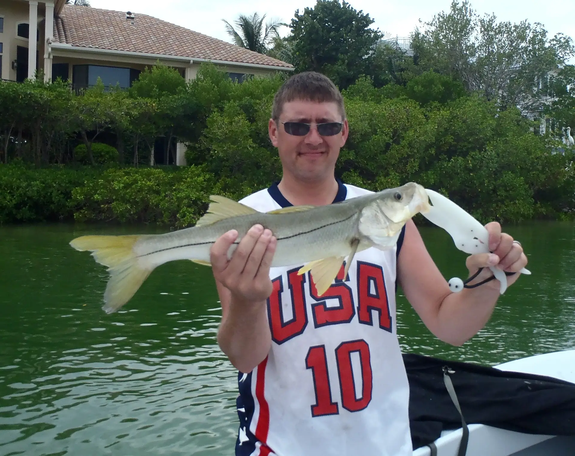 Snook caught in Blind Pass on Sanibel & Captiva charters!