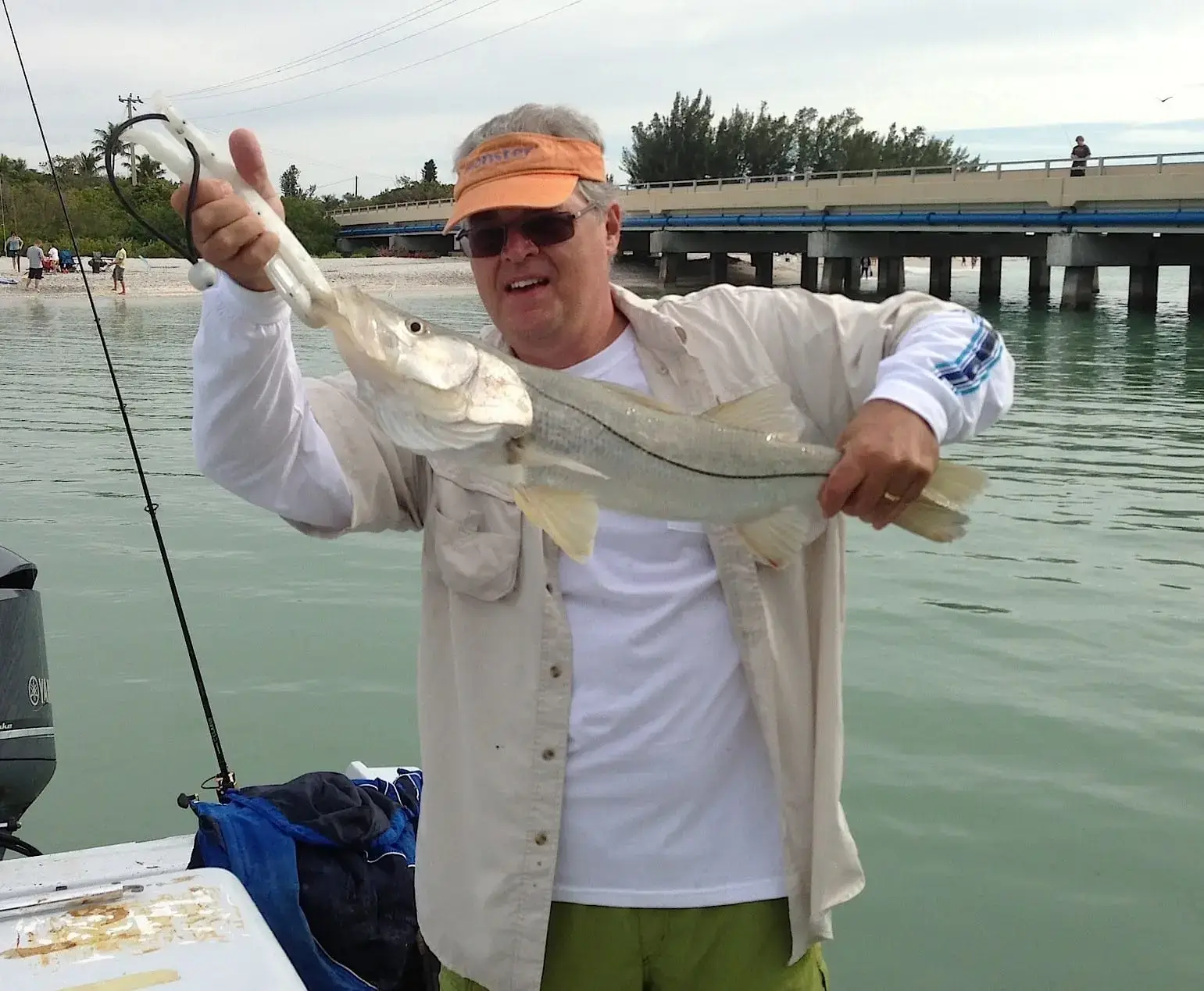 Snook, Blind Pass, Christmas Eve Day, Sanibel & Captiva Islands & Fort Myers Charters & Fishing Guide Service.