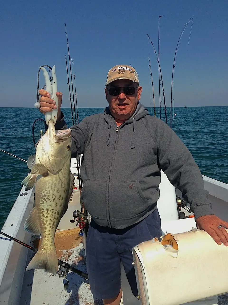 Grouper caught offshore of Captiva Island on Sanibel & Captiva charters