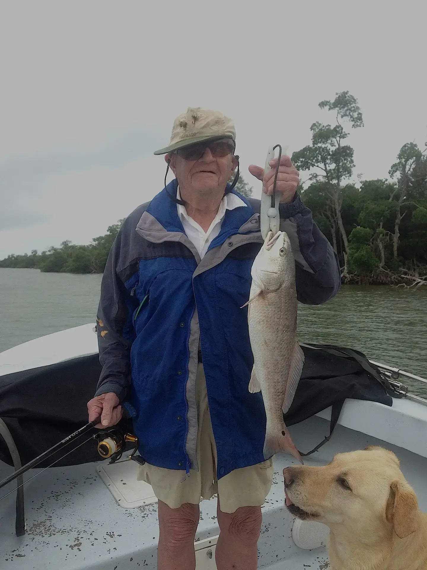 Redfish caught on Buck Key mangroves on Sanibel & Captiva charters