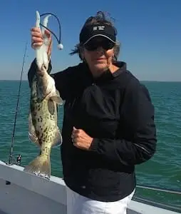 Grouper caught offshore of Captiva on Sanibel & Captiva charters!