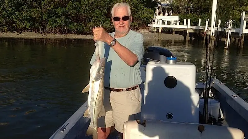 Snook caught in Blind Pass on Sanibel & Captiva charters!