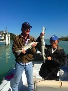 Two Snook caught on Sanibel & Captiva charters!