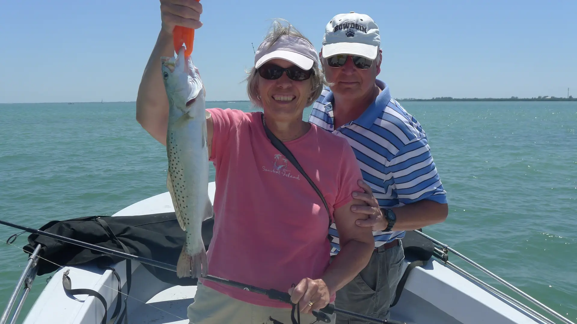 Sea Trout caught in Redfish Pass on Sanibel & Captiva charters!