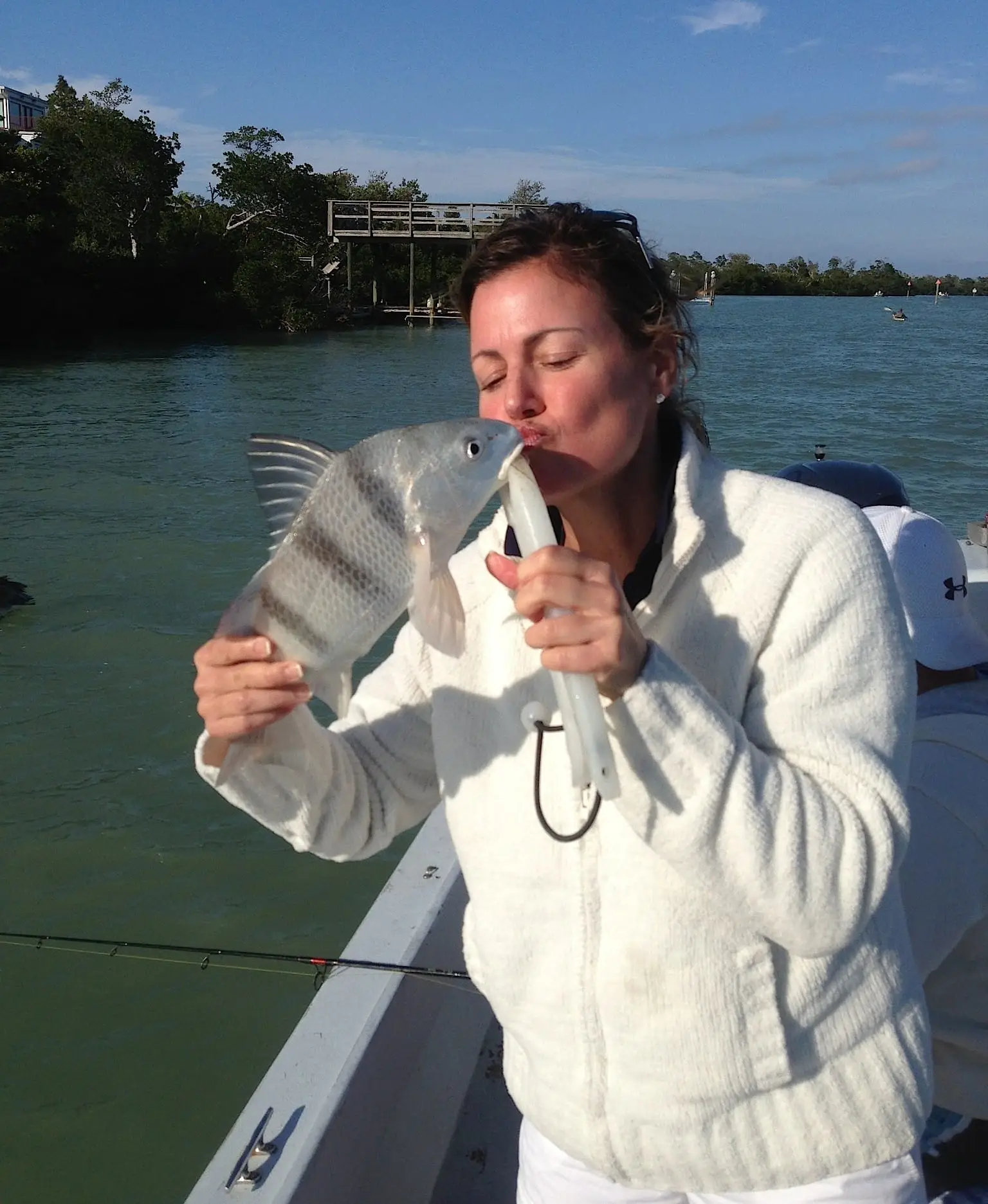 Sheepshead, Fish Kissing, Blind Pass, Sanibel & Captiva Islands & Fort Myers Charters & Fishing Guide Service.