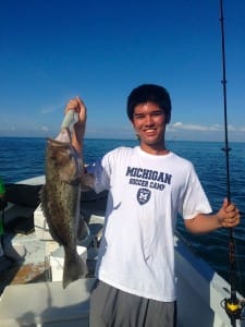 Grouper caught offshore of Captiva on Sanibel & Captiva charters!