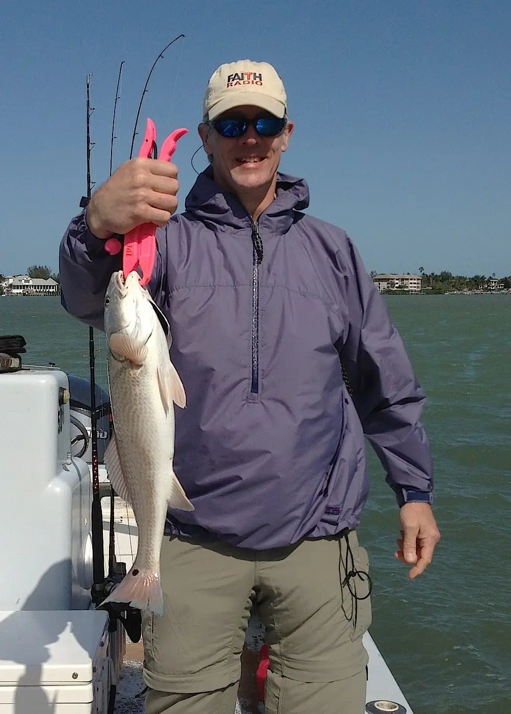 Redfish, Roosevelt Channel, Buck Key, March 25, Sanibel & Captiva Islands & Fort Myers Charters & Fishing Guide Service.