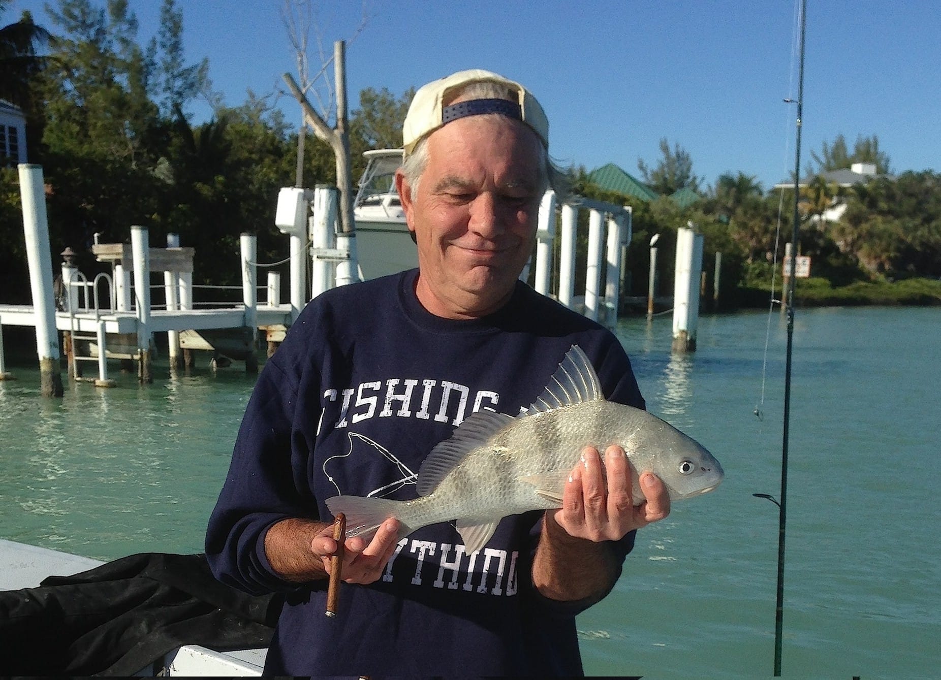 Floyd, Black Drum, Black Drum, April 7, Sanibel & Captiva Islands & Fort Myers Charters & Fishing Guide Service.