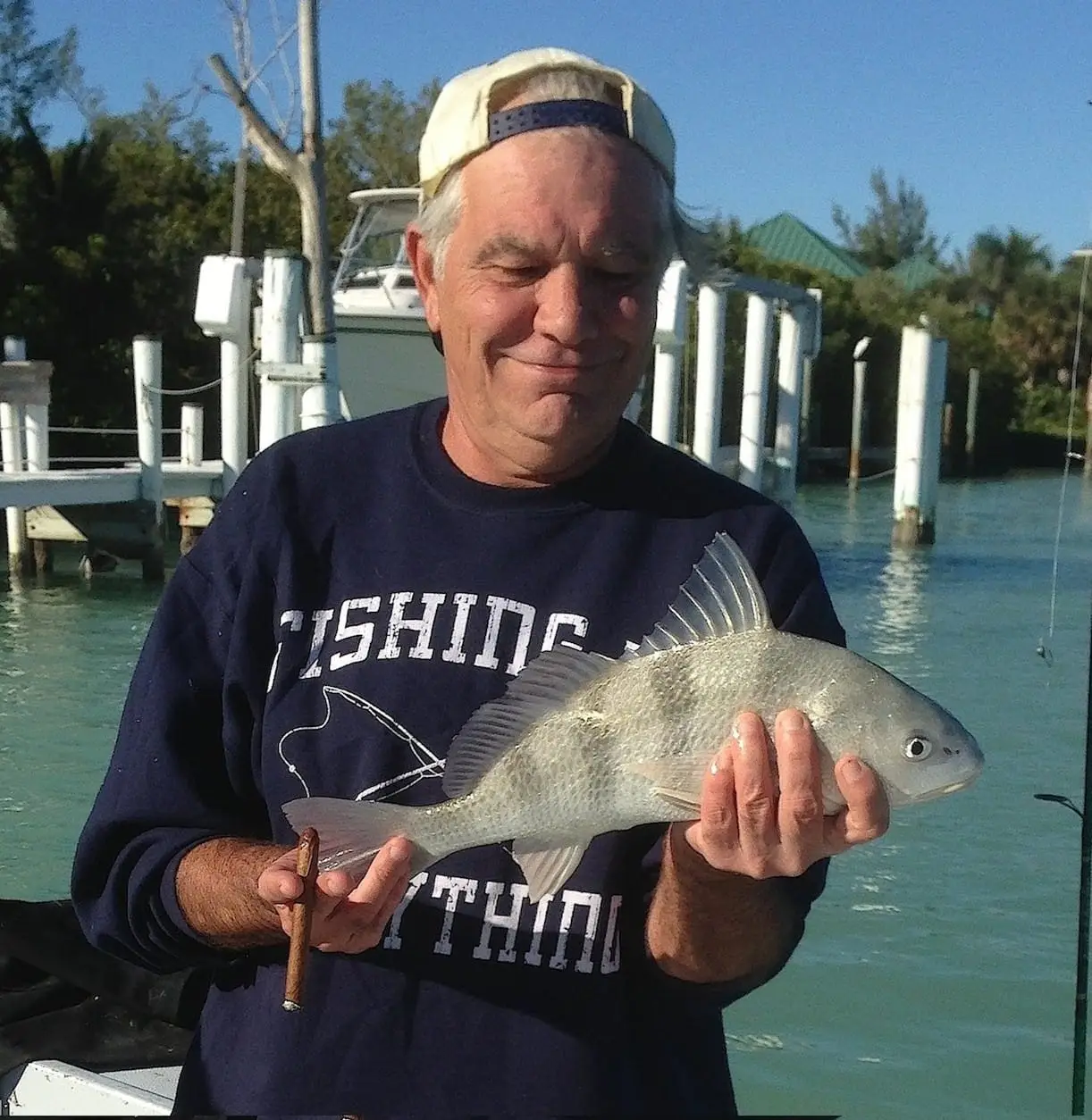 Floyd, Black Drum, Black Drum, April 7, Sanibel & Captiva Islands & Fort Myers Charters & Fishing Guide Service.