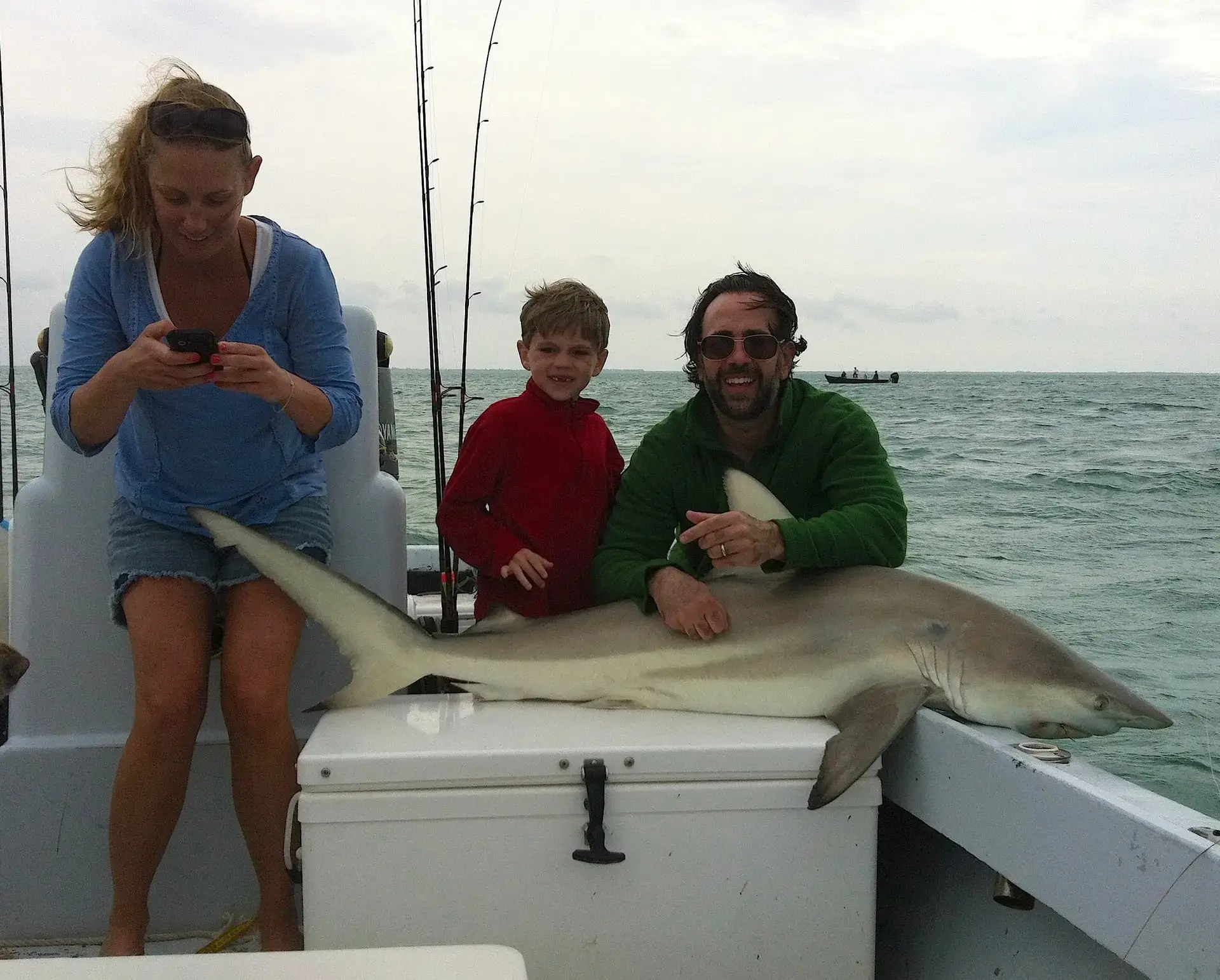 Shark, Bayside, Captiva, April 4, Sanibel & Captiva Islands & Fort Myers Charters & Fishing Guide Service.