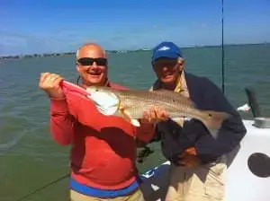 Nice Redfish caught by an oyster bar, Sanibel & Captiva Islands & Fort Myers Charters & Fishing Guide Service.