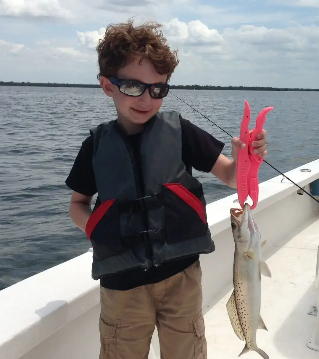 Sea Trout caught by Pine Island, Sanibel & Captiva Islands & Fort Myers Charters & Fishing Guide Service.