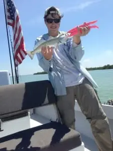 Charlie, Small Trout, Blind Pass, May 24, Sanibel & Captiva Islands & Fort Myers Charters & Fishing Guide Service.