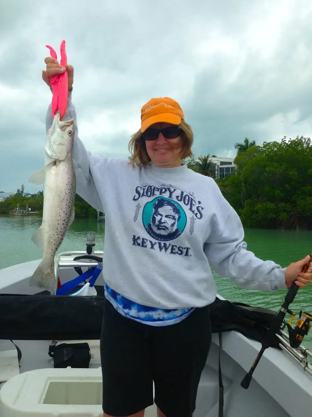 Sea Trout caught in Blind Pass, Sanibel & Captiva Islands & Fort Myers Charters & Fishing Guide Service.