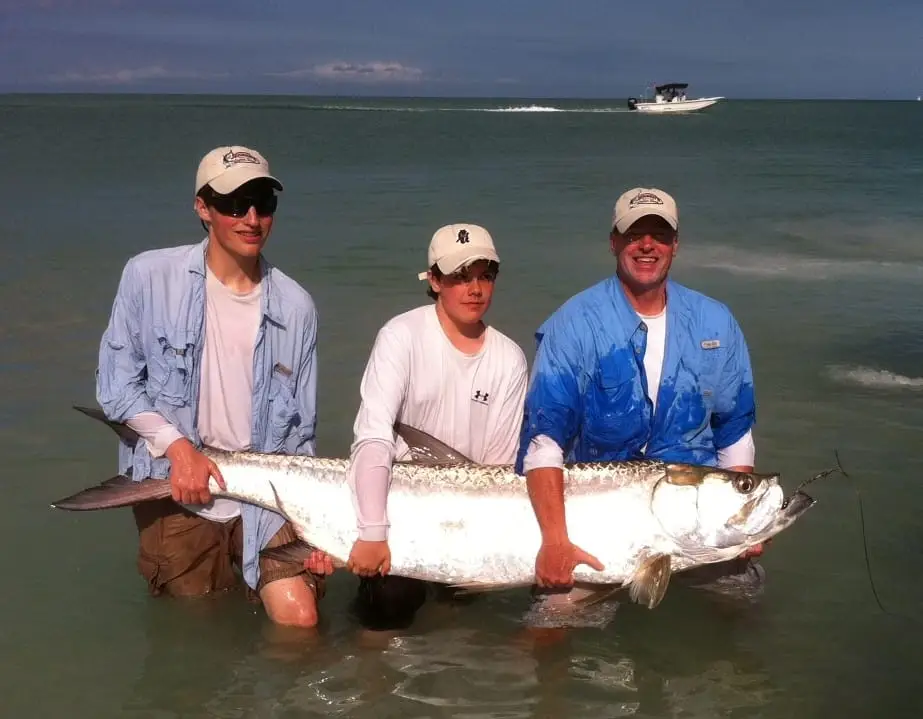 Tarpon caught last year in Boca Grande Pass, Sanibel & Captiva Islands & Fort Myers Charters & Fishing Guide Service.