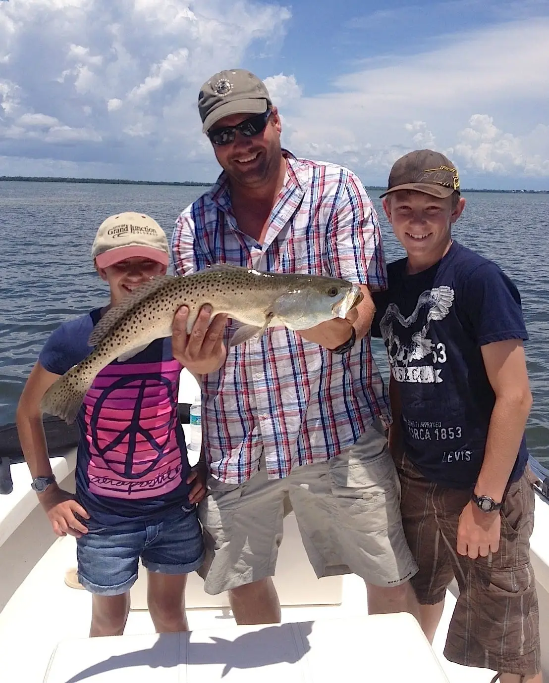 Big Sea Trout, Captiva Grass Flats, June 13, Sanibel & Captiva Islands & Fort Myers Charters & Fishing Guide Service.