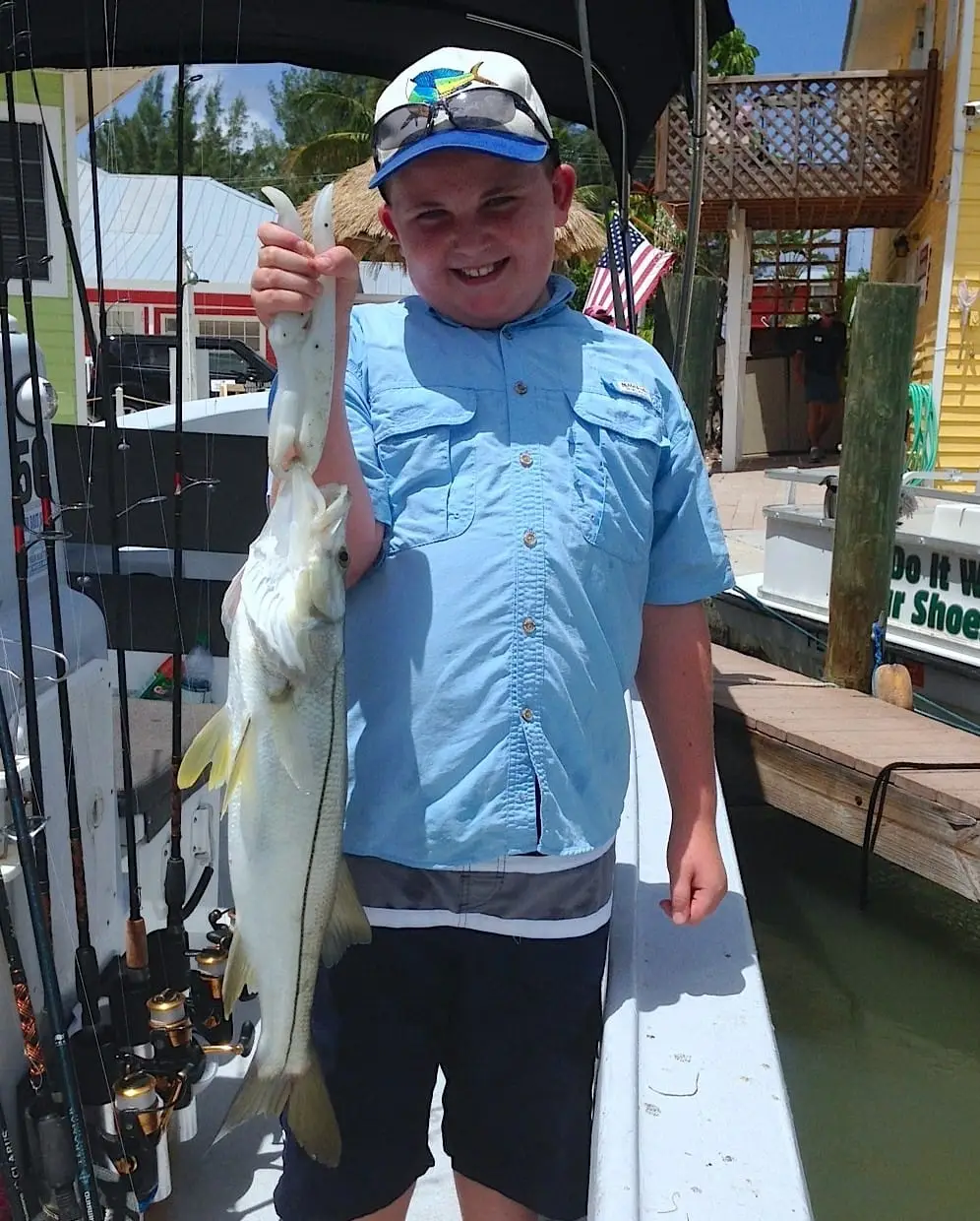 Snook caught in Blind Pass, Sanibel & Captiva Islands & Fort Myers Charters & Fishing Guide Service.