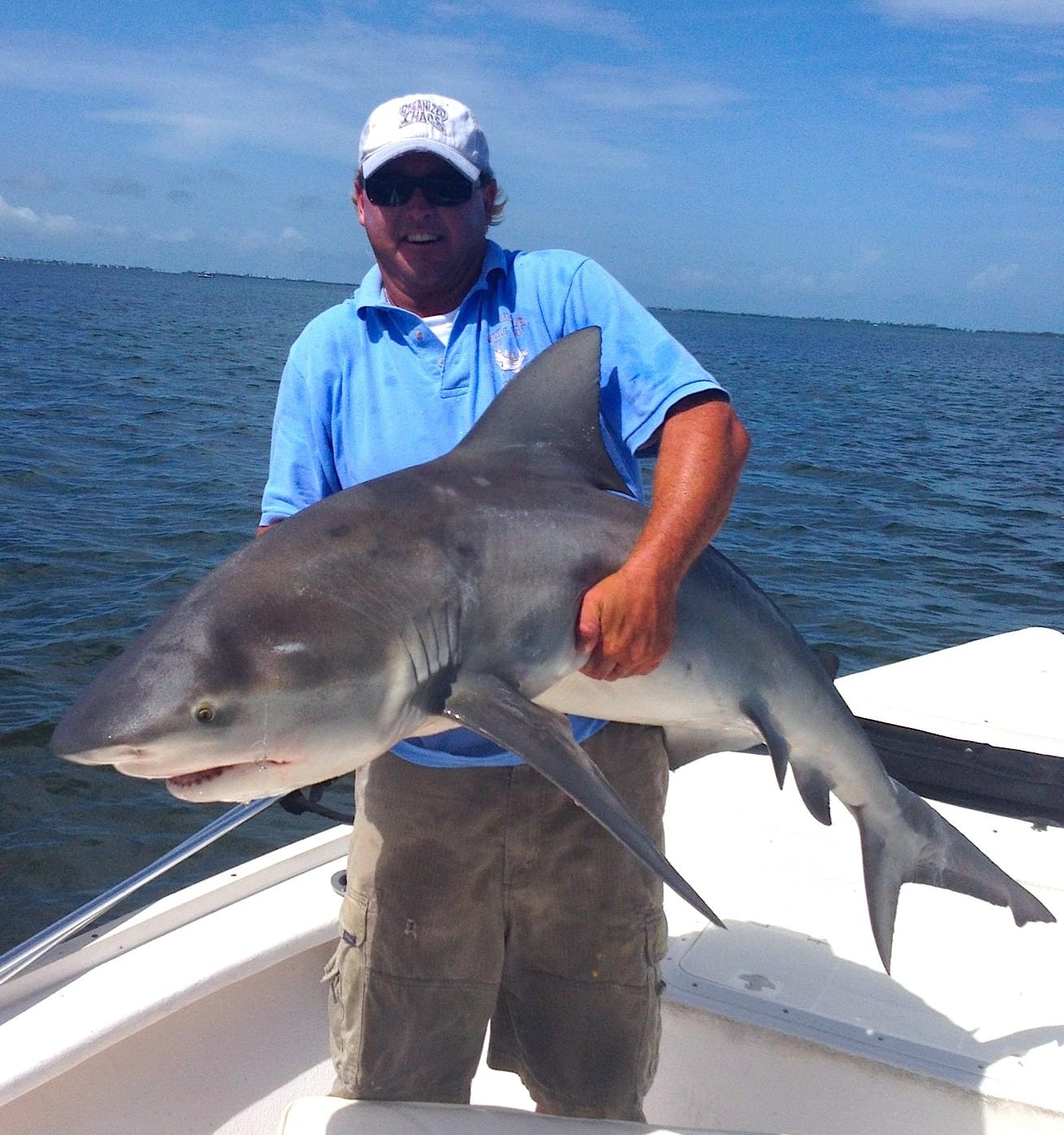 Friday, 10/11/13, Captiva Fishing Report: Big Bull Shark caught by captain Jimmy! Sanibel, Captiva & North Captiva, #Captiva