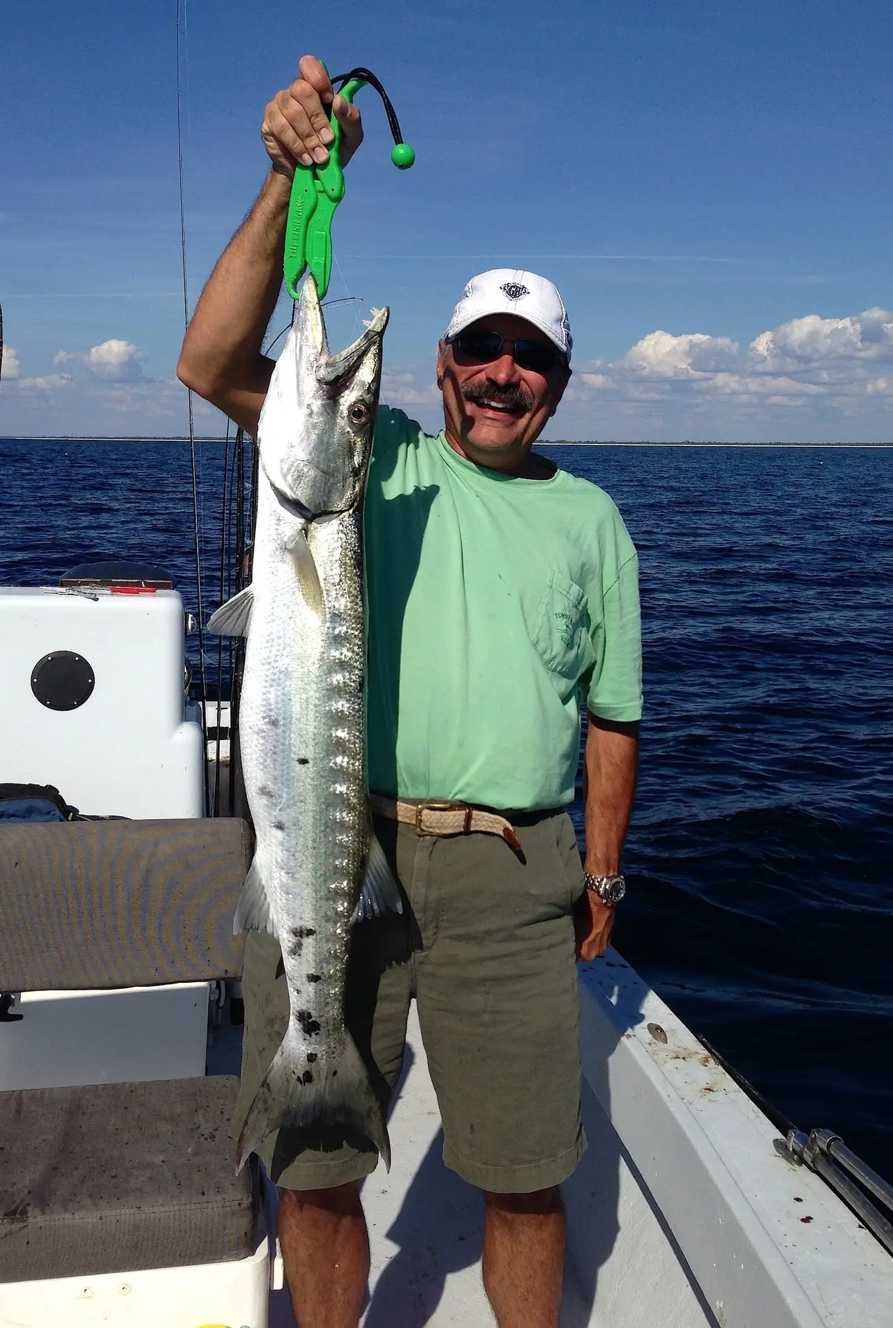 Nick, Barracuda, 10-17-13, Sanibel & Captiva Islands & Fort Myers Charters & Fishing Guide Service.