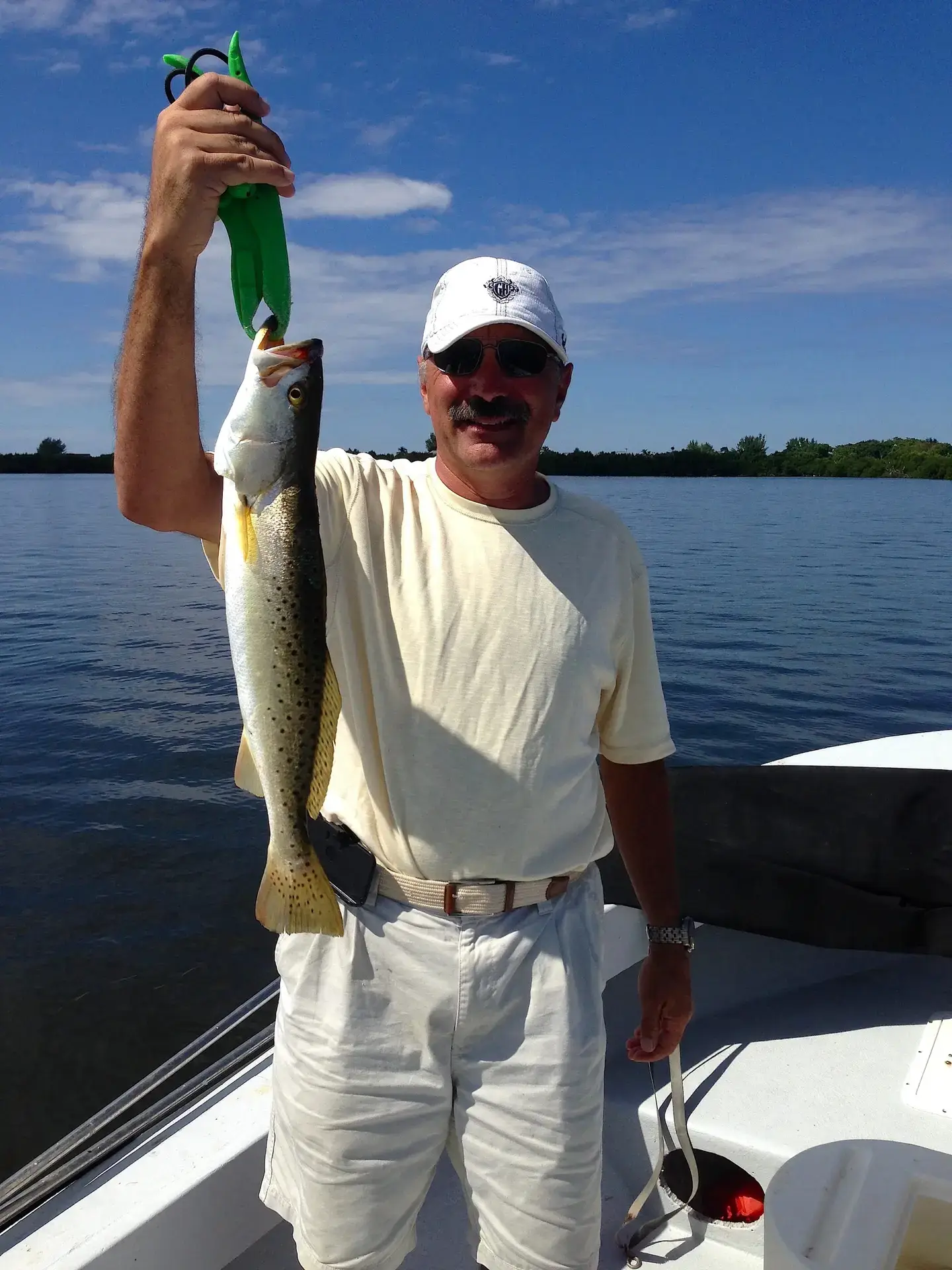 Nick, Sea Trout, 10-19-13, Sanibel & Captiva Islands & Fort Myers Charters & Fishing Guide Service.