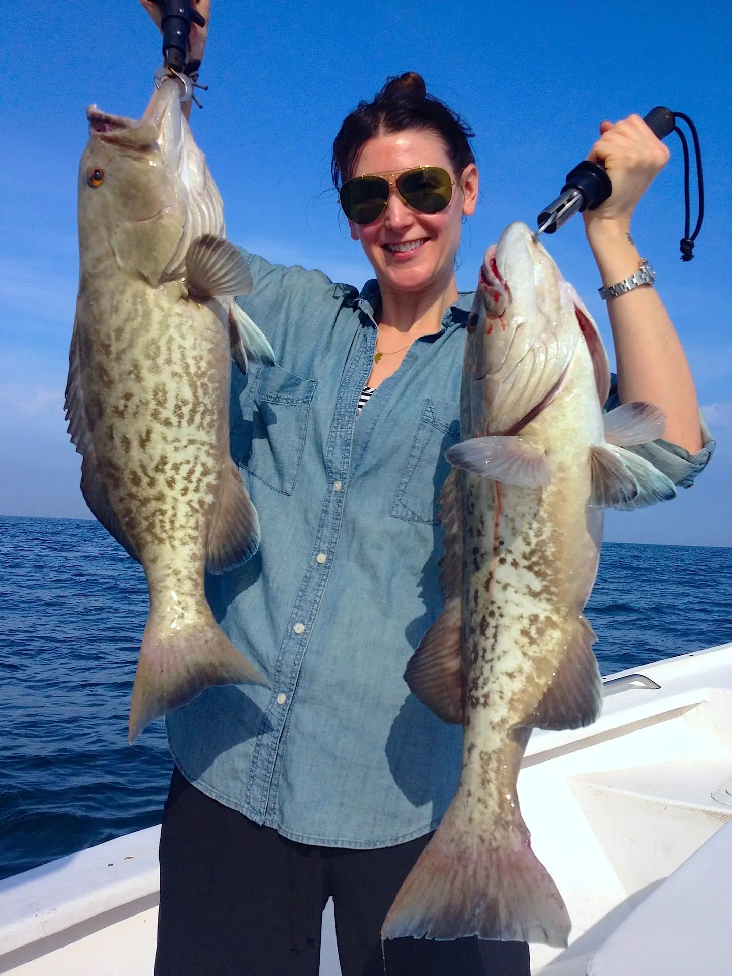 Gag grouper caught offshore of Captiva, Sanibel & Captiva Islands & Fort Myers Charters & Fishing Guide Service.