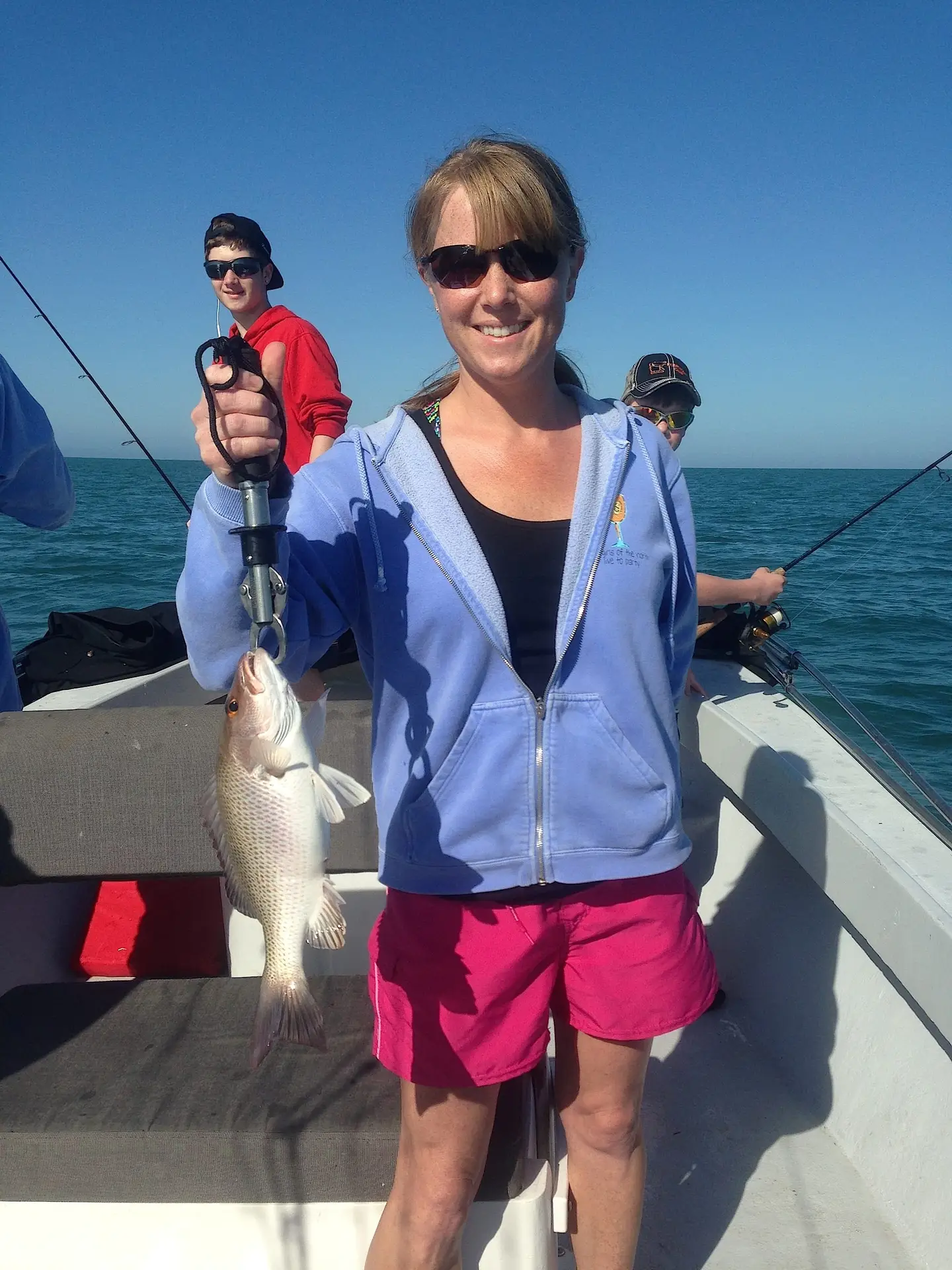 Snapper, 4-1-14, Sanibel & Captiva Islands & Fort Myers Charters & Fishing Guide Service.