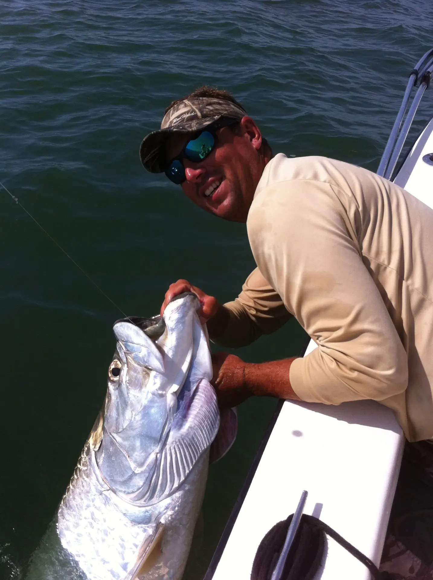 Captiva Fishing, Sea Trout, 5-6-15, Tarpon caught inshore of Captiva Island, Sanibel & Captiva Islands & Fort Myers Charters & Fishing Guide Service.