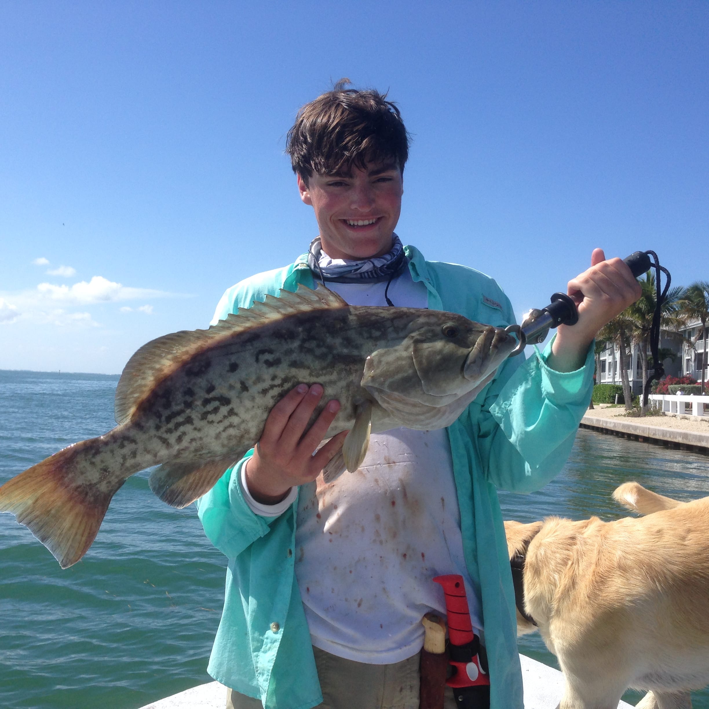 Grouper, 7-13-14, Sanibel & Captiva Islands & Fort Myers Charters & Fishing Guide Service.