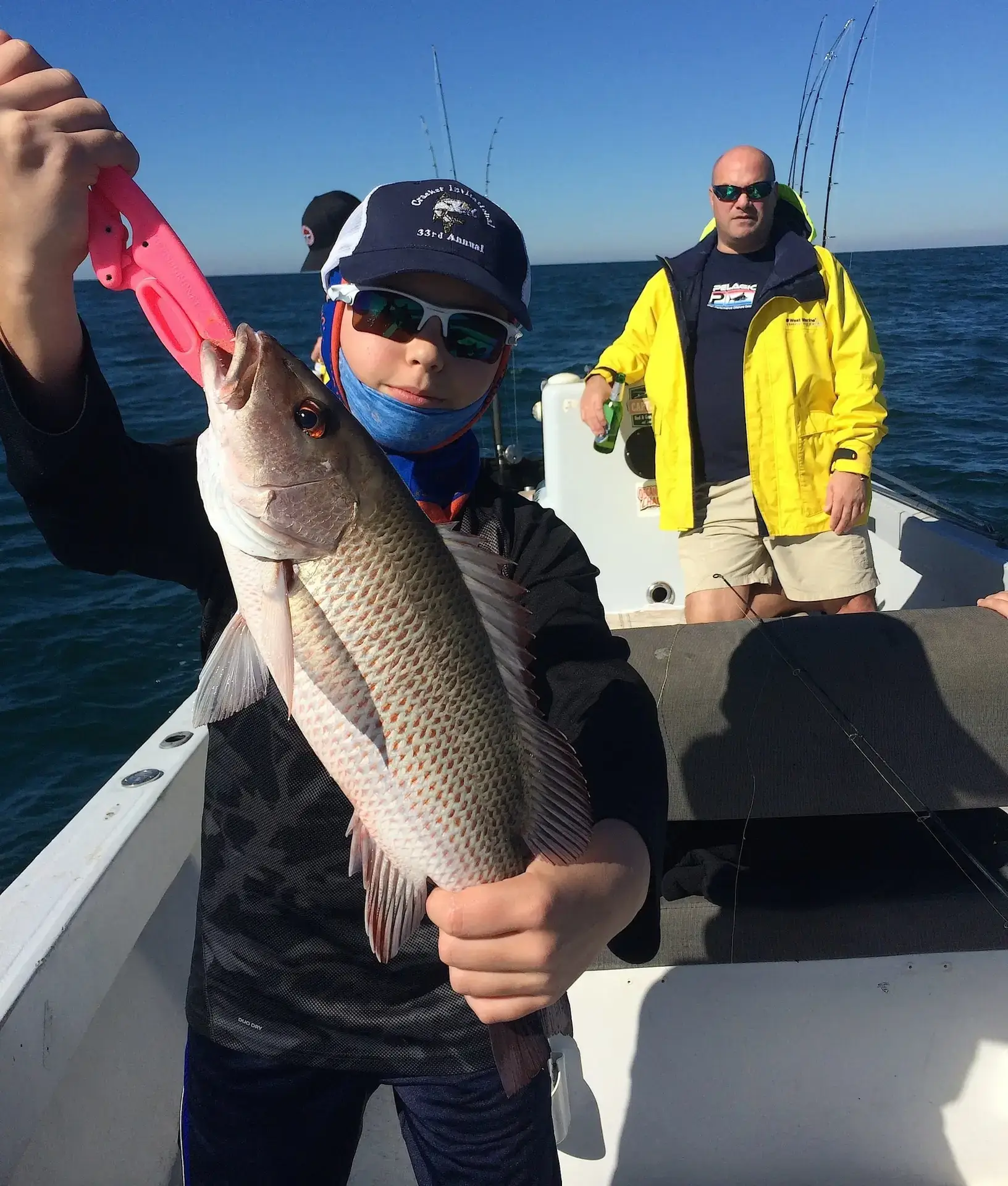 Big Snapper, Offshore, 12-13-14, Sanibel Fishing & Captiva Fishing & Fort Myers Fishing Charters & Guide Service.