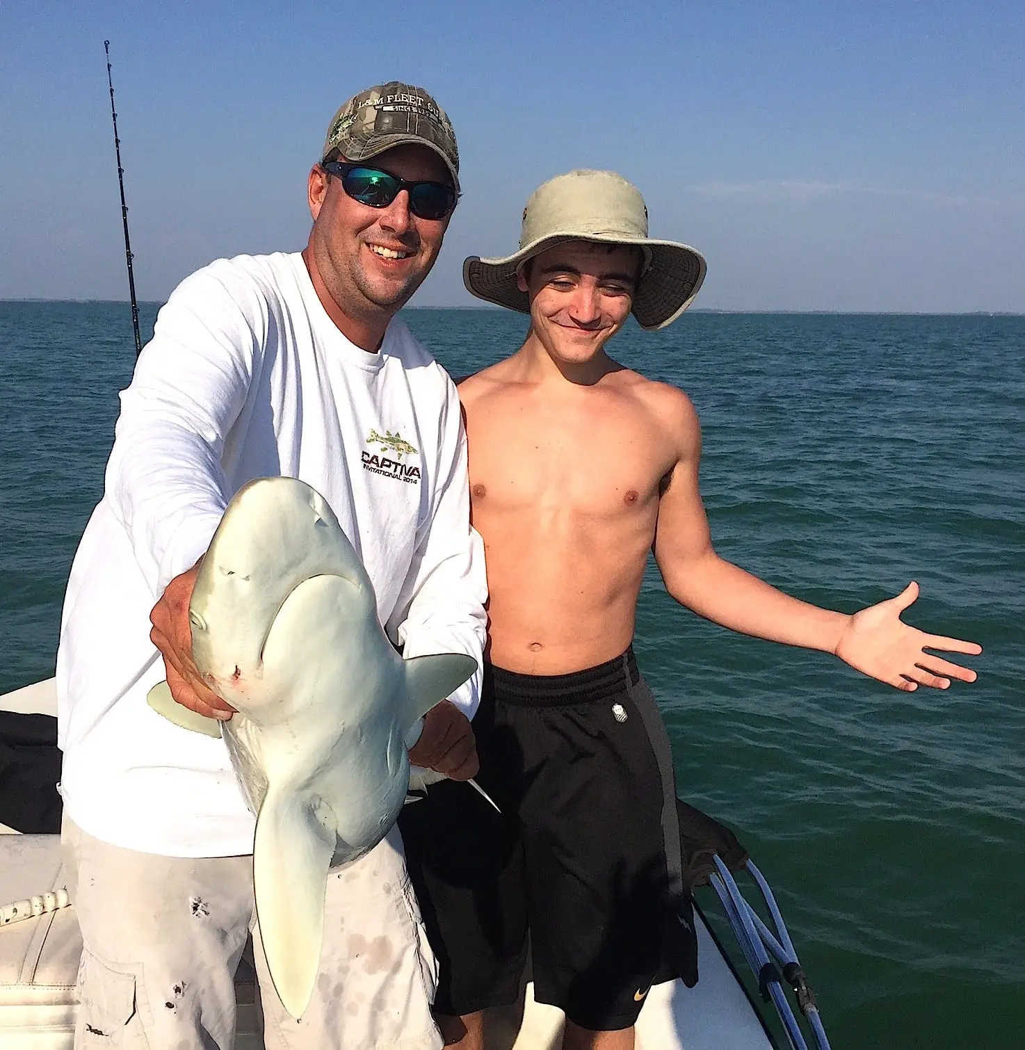 Captiva Fishing, Blacktip Shark, 3-21-15, Sanibel Fishing & Captiva Fishing & Fort Myers Fishing Charters & Guide Service.