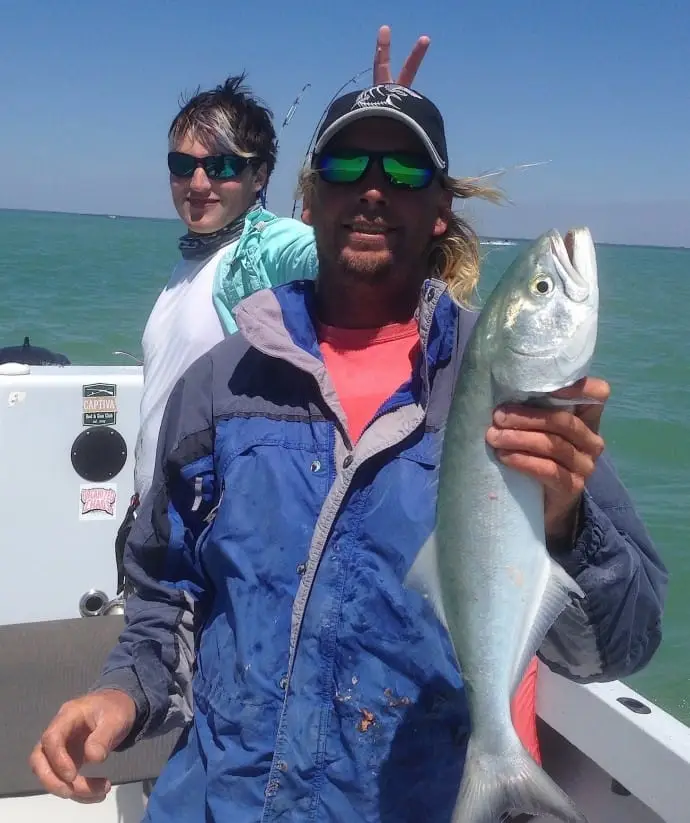 Captiva Fishing, Big Bluefish, 3-30-15, Sanibel Fishing & Captiva Fishing & Fort Myers Fishing Charters & Guide Service.