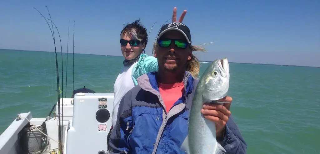 Captiva Fishing, Big Bluefish, 3-30-15, Sanibel Fishing & Captiva Fishing & Fort Myers Fishing Charters & Guide Service.