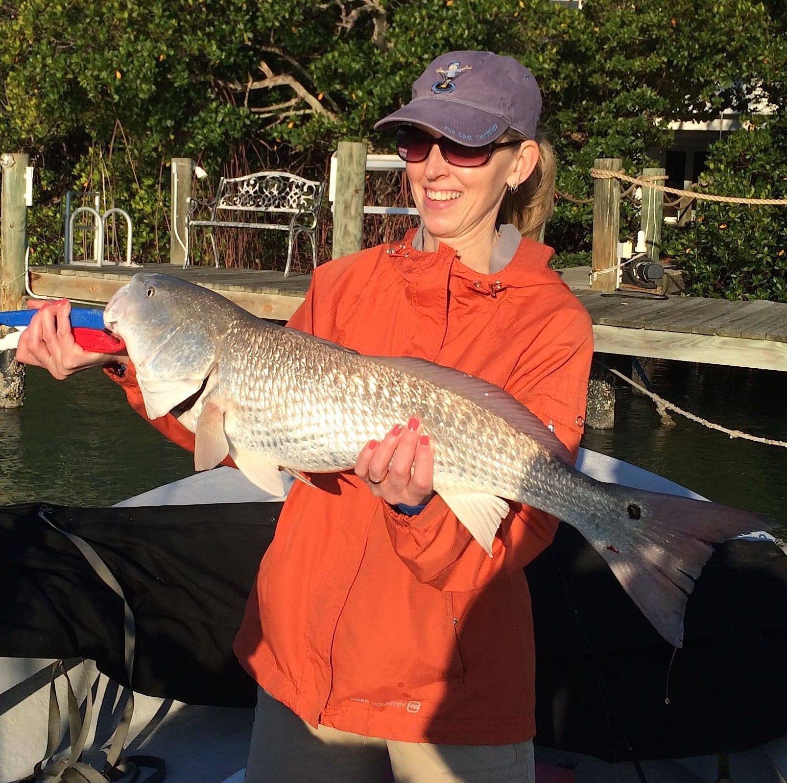 Captiva Fishing, Big Redfish, 3-29-15, Sanibel Fishing & Captiva Fishing & Fort Myers Fishing Charters & Guide Service.